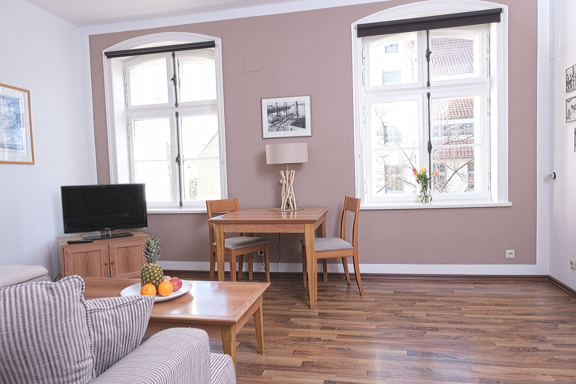 Kap Arkona Apartment — Schlafbereich